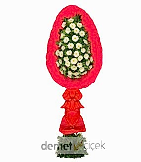 Beyaz Gerbera Çelenk