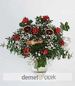 Cam Vazoda Kokina Çiçeği