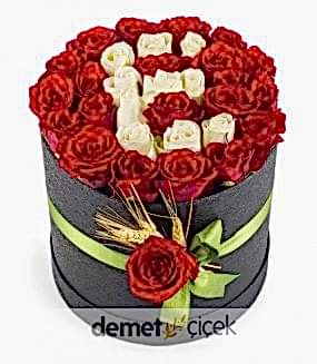 Harfli Gül Aranjmanı